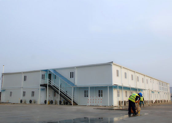 Chine Fenêtre de glissement facilement démontable de maisons de conteneur de paquet plat avec de pleins équipements usine