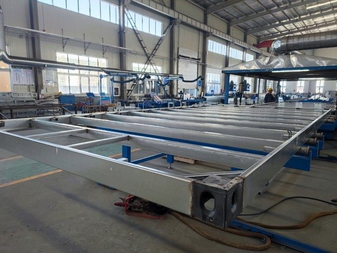 Foshan Boxspace Prefab House Technology Co., Ltd ligne de production du fabricant