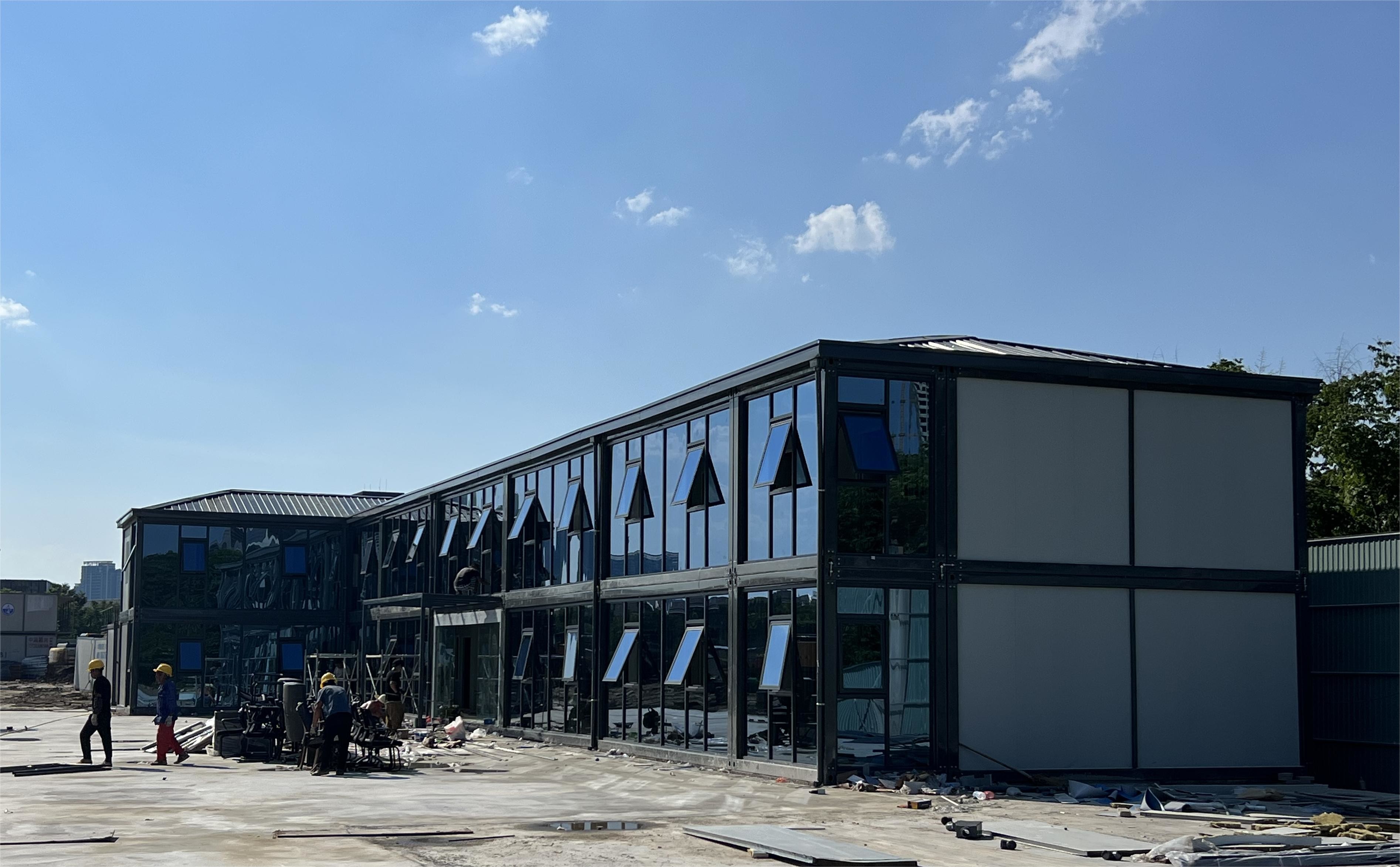 qualité Chambre préfabriquée de conteneur usine