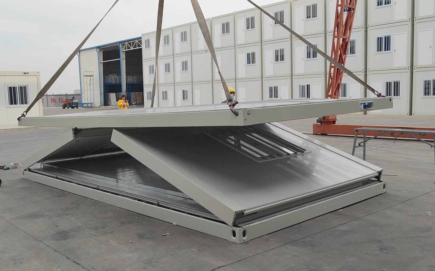 qualité Chambre préfabriquée de conteneur usine