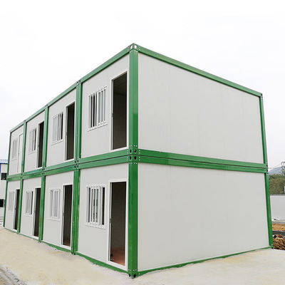 Container du personnel Dortoir entièrement assemblé Mobile maison de conteneurs prête à l'emploi Philippines Panneau sandwich maison préfabriquée