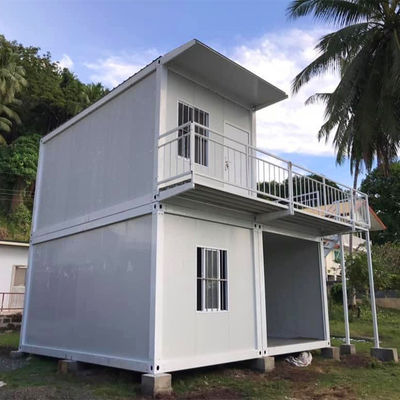 Chambres en conteneurs temporaires amovibles Chambres préfabriquées résidentielles résistantes aux tremblements de terre