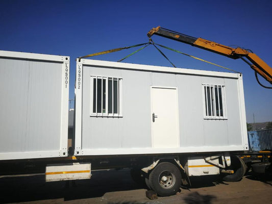 Prix d'usine cadre en acier panneau sandwich en fibre de verre maison modulaire maison préfabriquée maison pour le chantier de construction bureau