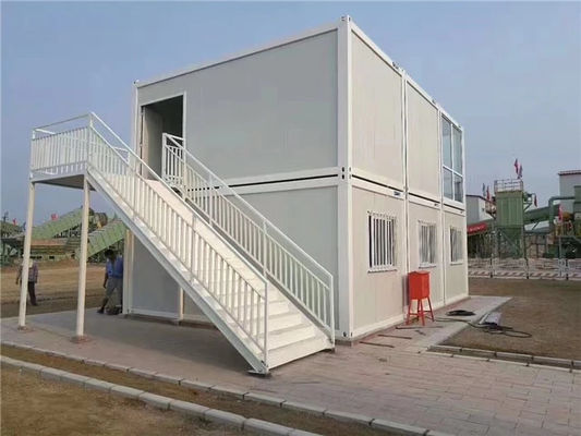 BOX SPACE Maison modulaire de conteneurs, Modbox Bureau pour le chantier de construction et les mineurs, 40HQ peut charger 17 unités