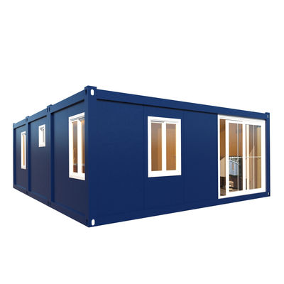 Boîte espace 40 pieds par 20 pieds logement modulaire pour un usage personnel, système de démolition avec des décorations de luxe, temps d'installation rapide