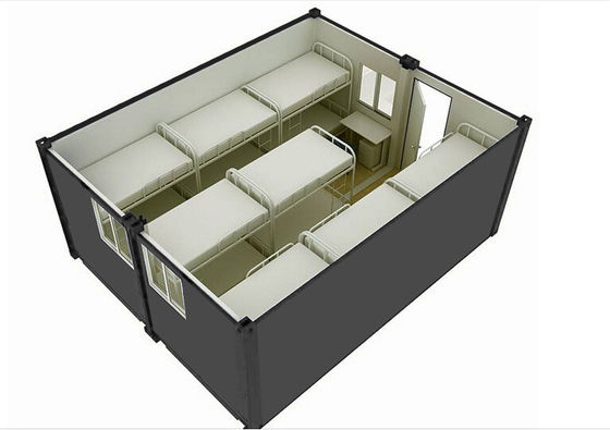 Des maisons de luxe avec 3 chambres, des maisons de conteneurs pour expédition.