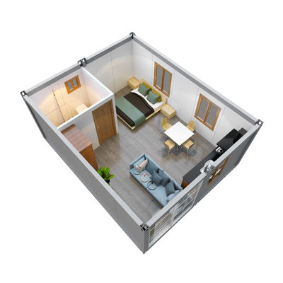 20 pieds 40 pieds Granny appartement maison de conteneurs hôtel cadre kit conteneur maisons préfabriquées AirBnb motel