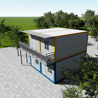 Maison de conteneurs à emballage plat