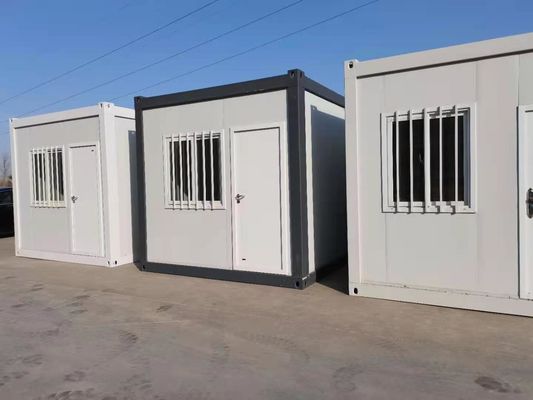Chambre d'un travailleur Container à paquet plat Maison de bureau Cabine ISO9001