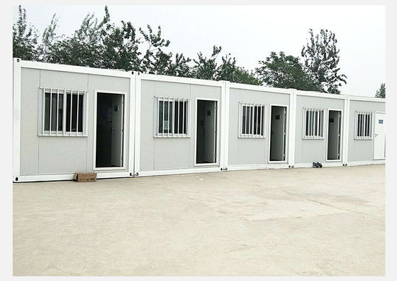 Modulaire moderne préfabriqué 20 40 Ft conteneur maisons à paquet plat préfabriqué résistant aux tremblements de terre mini conteneur entrepôt de camping
