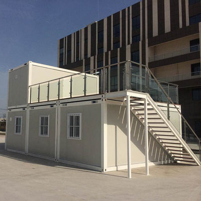 Expédition Maison de conteneurs préfabriquée de 20 pieds