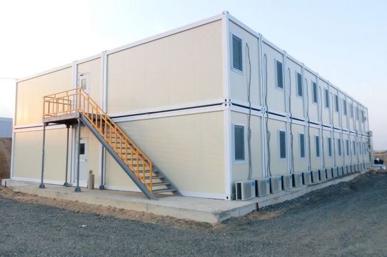Maison modulaire pour le chantier de construction et la zone minière Dortoir du travailleur
