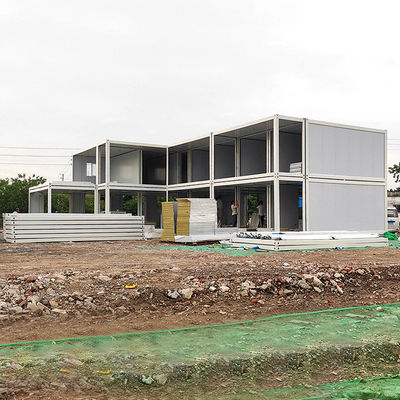 Chambres préfabriquées en conteneurs plat, Chambres préfabriquées en conteneurs mobiles