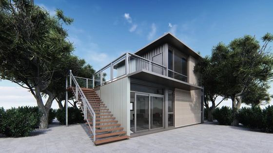 Maison modulaire Grande maison de 3 chambres maisons préfabriquées maisons modulaires maison préfabriquée avec isolation en République dominicaine