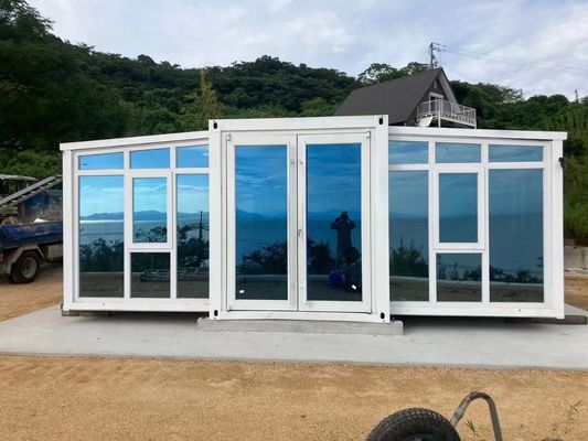 Maison de conteneurs de luxe préfabriquée de 3 chambres