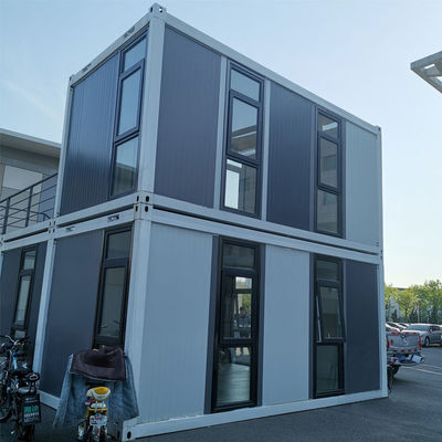 Maison de conteneur détachable modulaire Bureau résistant aux tremblements de terre maisons personnalisées