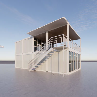 Plage Container maison résistant aux tremblements de terre Anti-rouille Eco-friendly