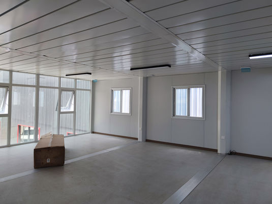 Container de transport modulaire temporaire préfabriqué