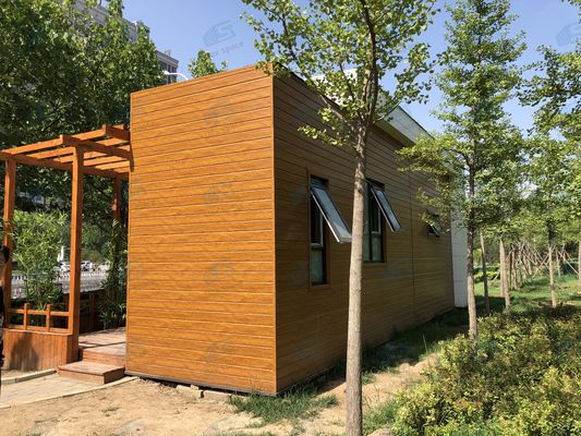 6*3M Modulaire maison en bois miniature conteneur maison fabricants résidence Turquie maison préfabriquée comme bureau dans la cour arrière