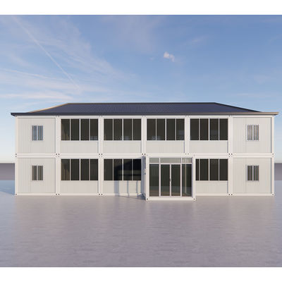 2024 Clinique de conteneurs mobiles, bâtiment modulaire de l'hôpital de style abri de cabine, maison de conteneurs de module médical