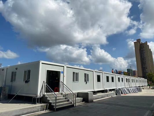 Boxspace maisons en conteneurs de 20x10 pieds Irlande Container en acier préfabriqué Maison de mine Container Dortoir avec toilette
