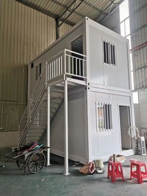 Container plat maison de campement préfabriqué abri temporaire pour les sans-abri en cas de tremblement de terre et de guerre