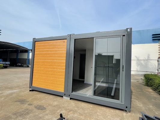Maison en acier à panneaux de sandwich de nouvelle génération Maison de conteneurs LEGO, camion de conteneurs avec système de démolition et décorations