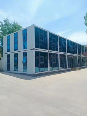 5 chambres à coucher Container maison de livraison Container maison personnalisée avec panneaux solaires pour maison personnelle