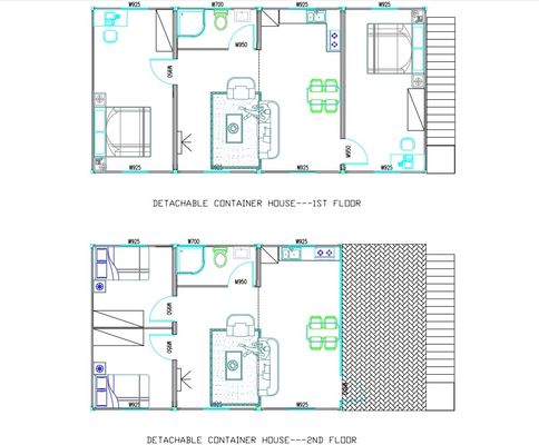 Log Cabin Kits Maison préfabriquée pour les salles de jardinage et la maison de cabine Thaïlande Maison de conteneur portable avec isolation bien