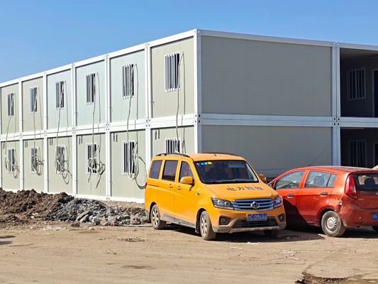 Vente directe Prix raisonnable Maison de conteneurs 20' Fabricant Bas prix Maison de conteneurs à 2 étages Maison modulaire
