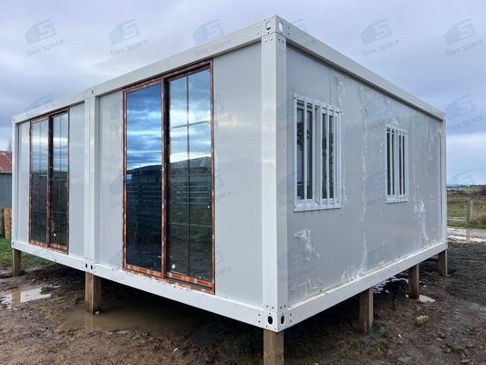 BOX SPACE 2 étage maison préfabriquée conteneur d'expédition maison cadre industrie de gable Chine en gros Air Bnb conteneurs de maisons