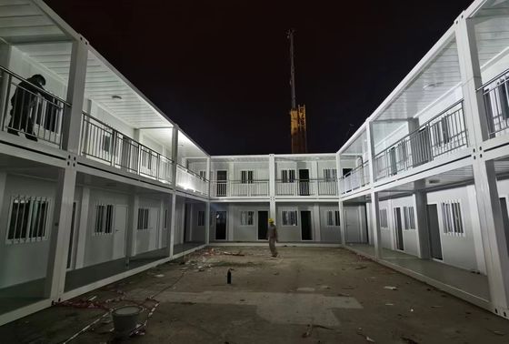 Maison préfabriquée modulaire maison préfabriquée minuscule 2 chambres avec salle de bain et meubles prêts à vivre