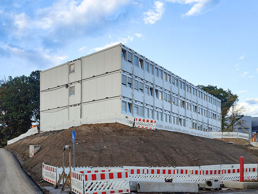 Boxspace Container Houses Traditionnelles maisons préfabriquées bon marché Petites maisons avec toilettes et cuisine pour le site minier