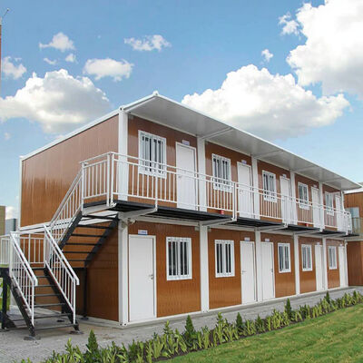 Boxspace Container détachable solution d'expédition et d'installation de maison pour les bureaux de chantier, les camps de travailleurs et les petites maisons